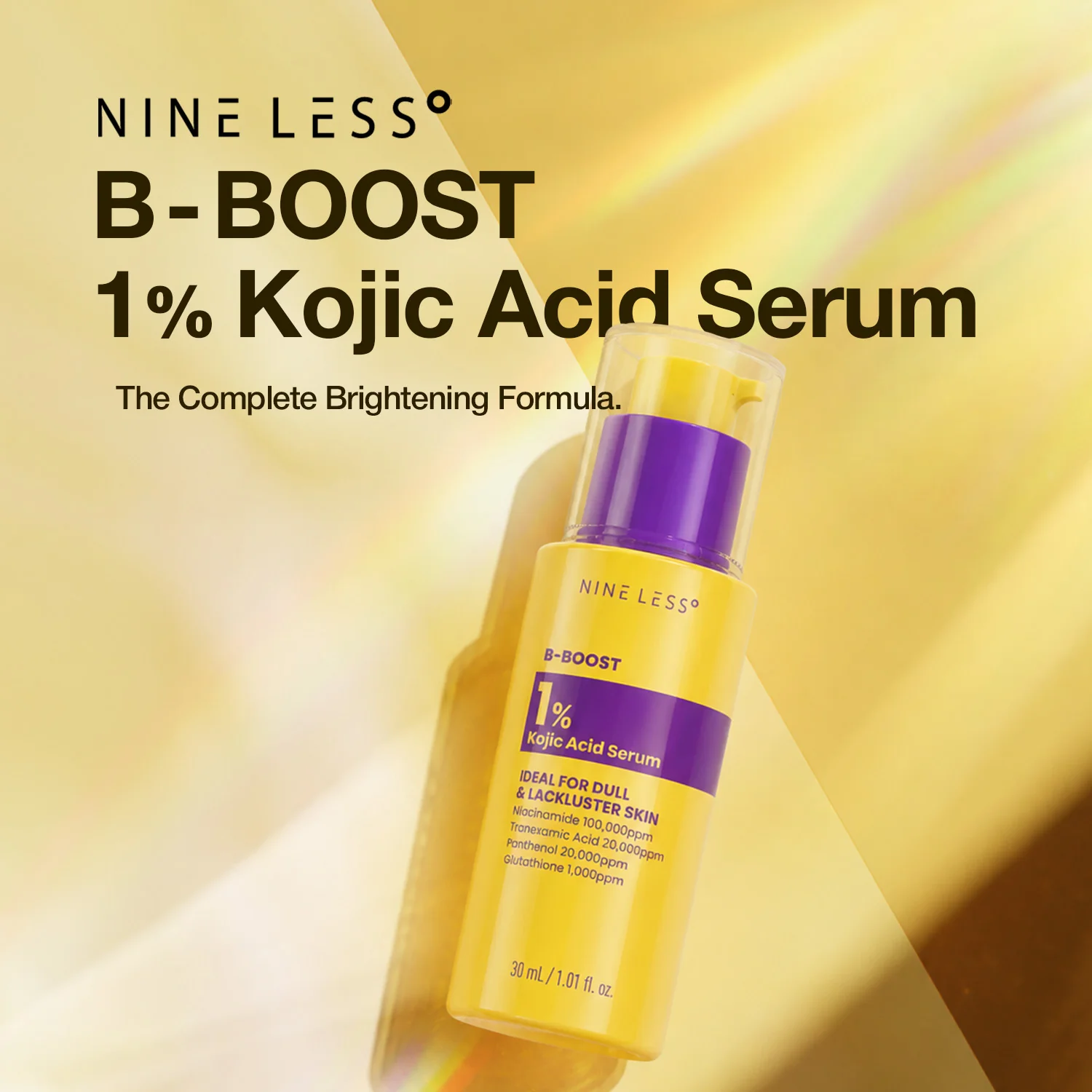 Nineless 1% Kojic Acid Serum-30ml - Image 3