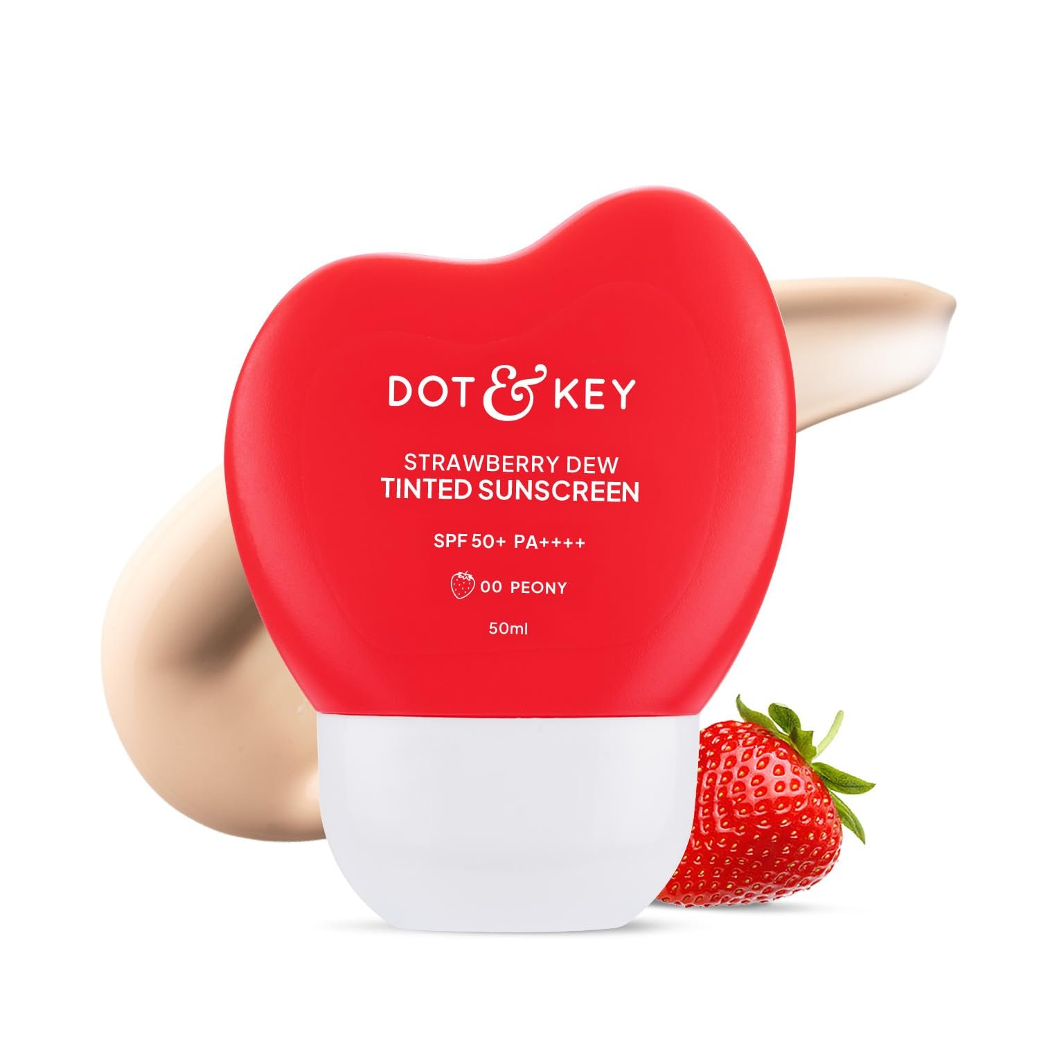 Dot & Key Strawberry Dew Tinted Sunscreen|Peony-50ml