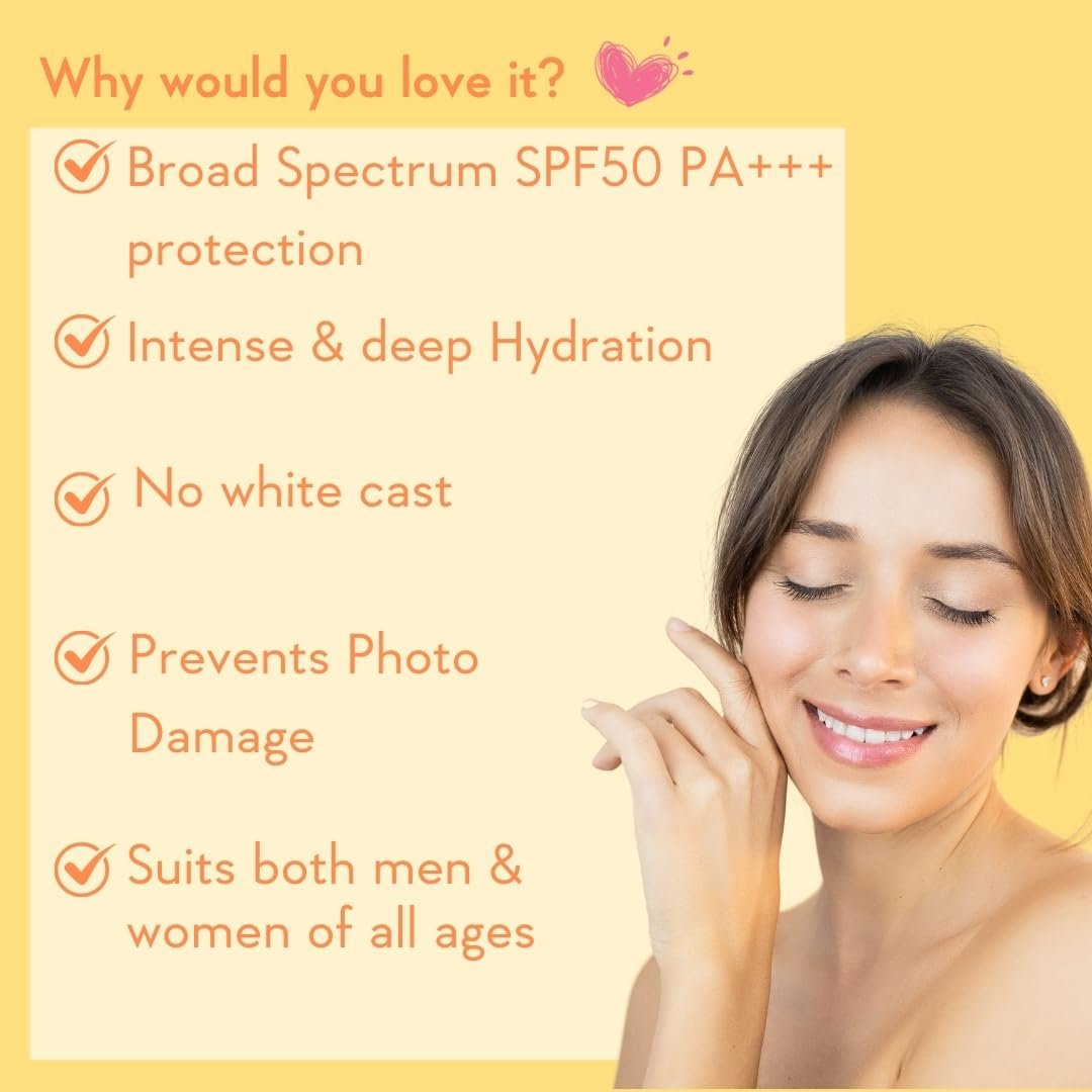 WishCare Sunscreen Body Lotion with SPF 50-200ml - Image 2