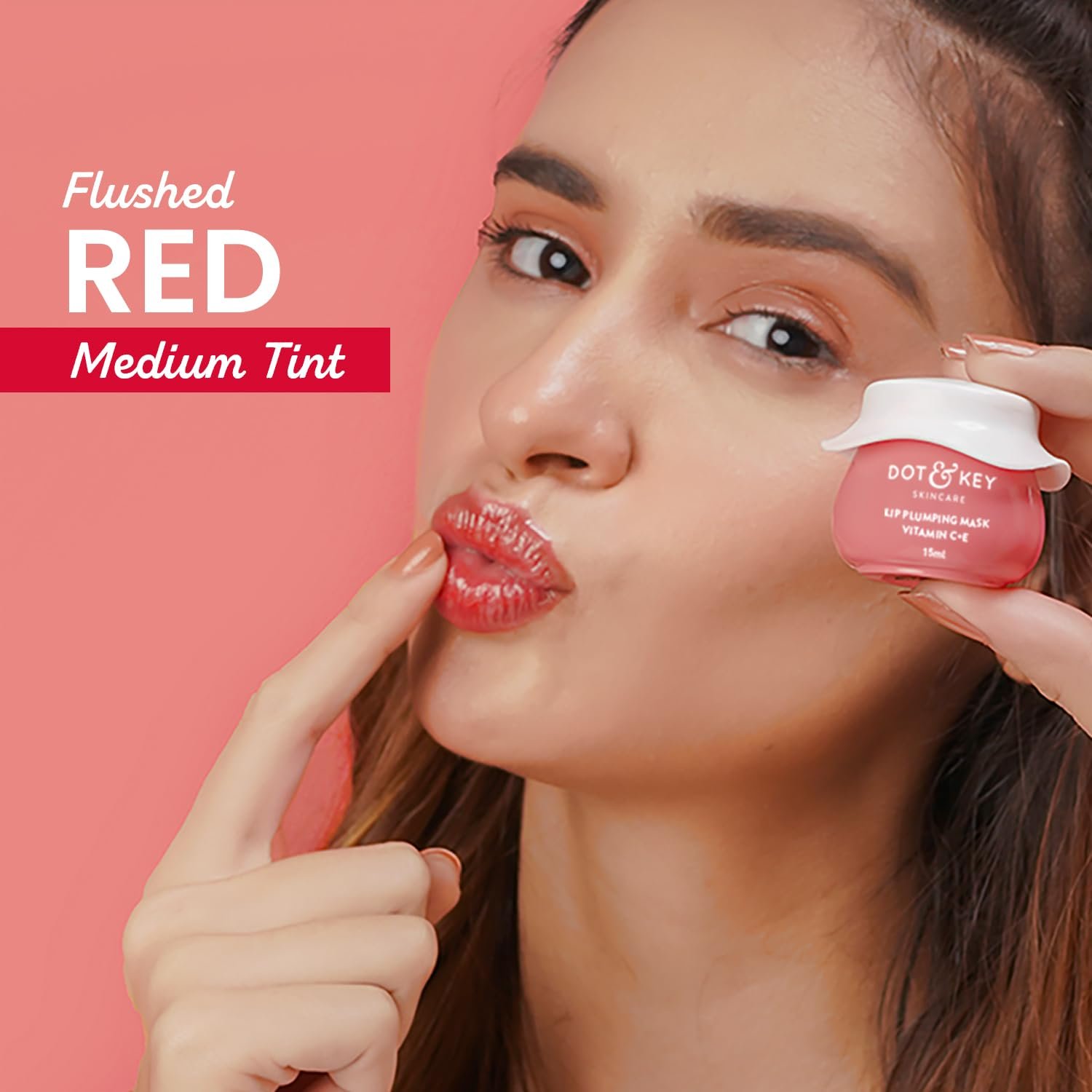 DOT & KEY Lip Plumping Mask-15ml - Image 2