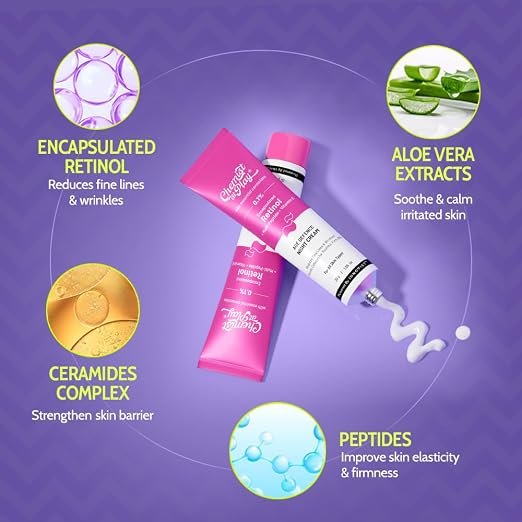 Chemist At Play 0.1% Encapsulated Retinol Night Cream-30g - Image 3
