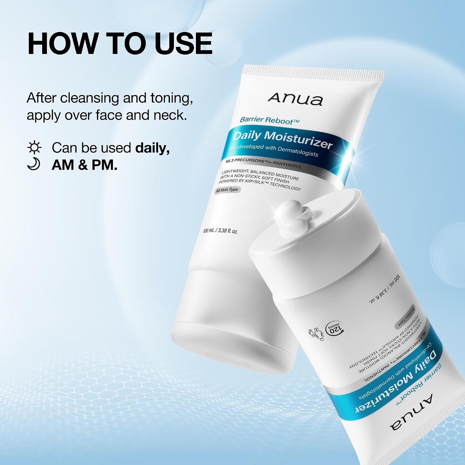 Anua Barrier Reboot Daily Moisturizer-100ml - Image 3