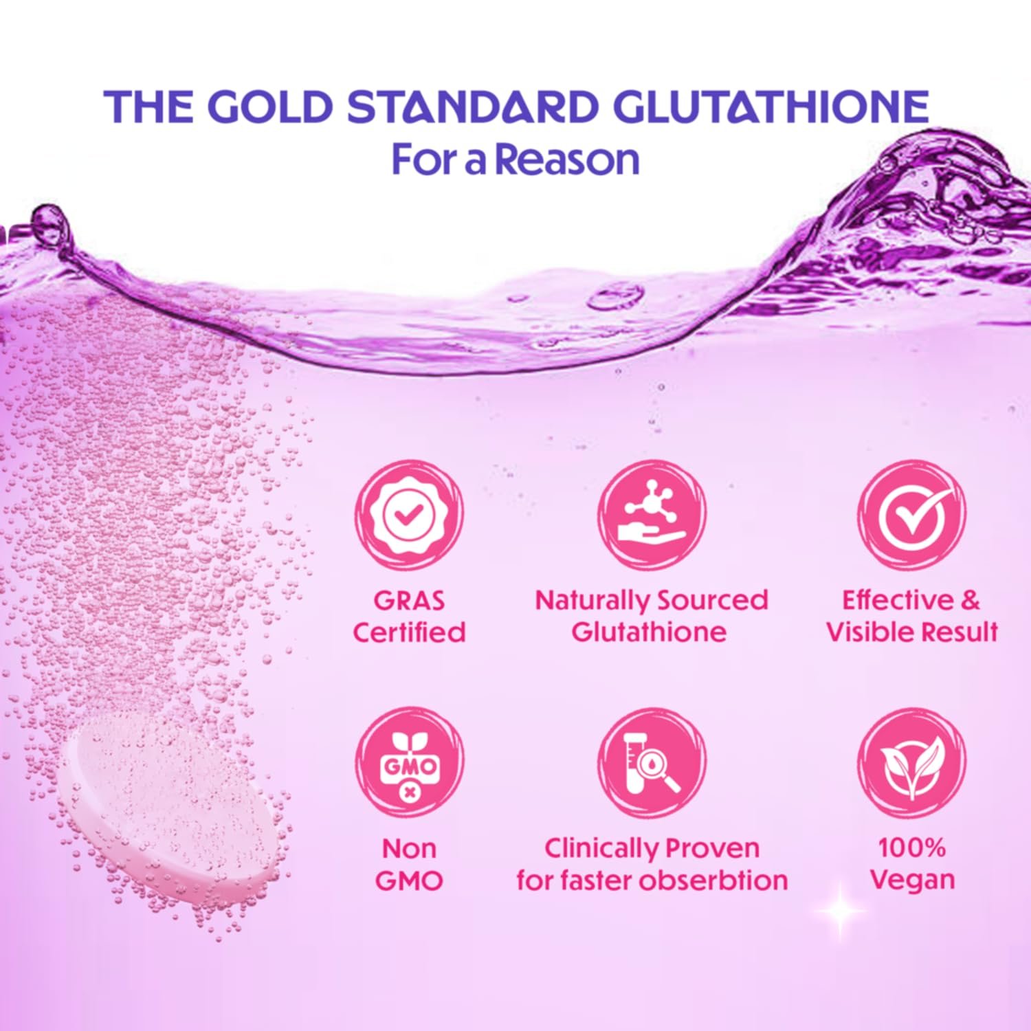 Chicnutrix Glow 500 MG Glutathione + Vit.C Tablets -(20) - Image 6