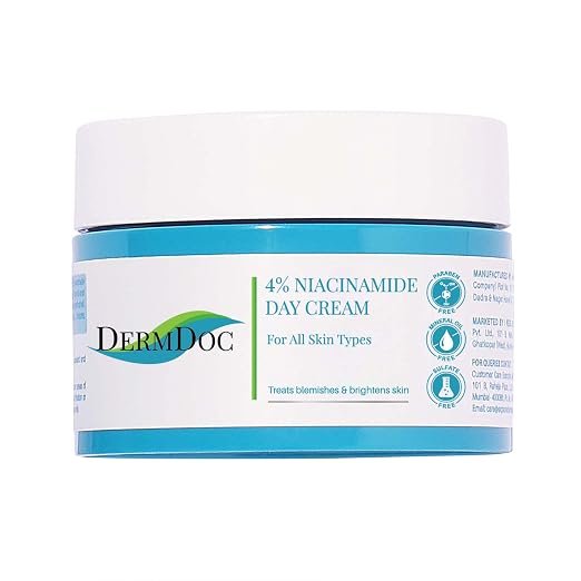 DermDoc 4% Niacinamide Face Cream-50g