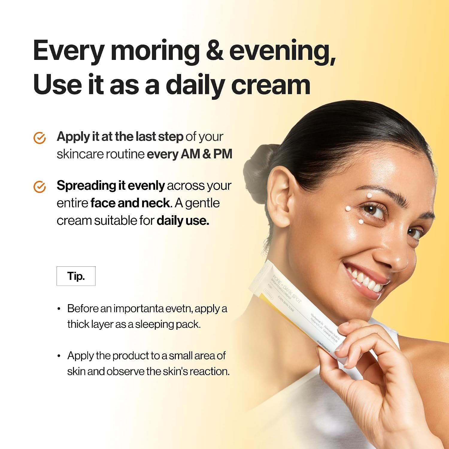 Celimax Pore+Dark Spot Brightening Cream-35ml - Image 7