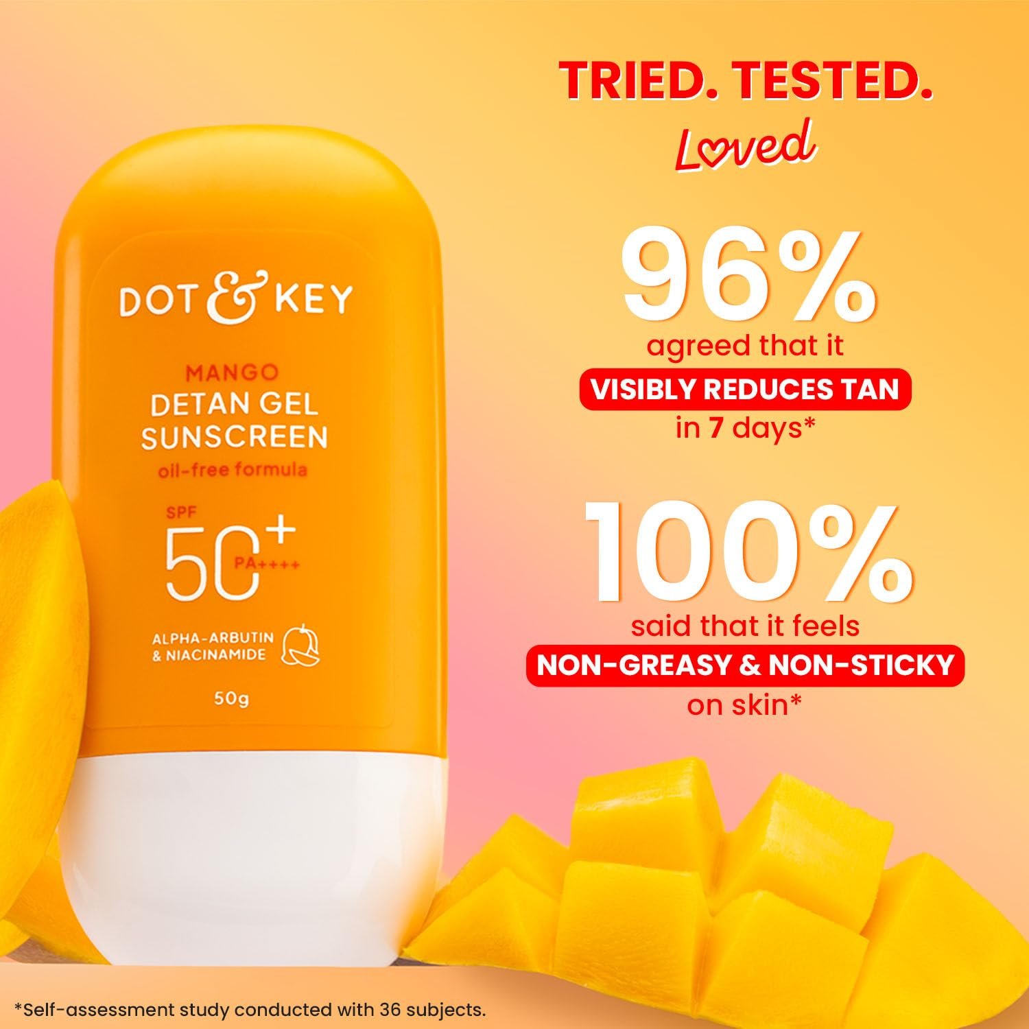 Dot & Key Mango Detan Gel Sunscreen-50g - Image 3
