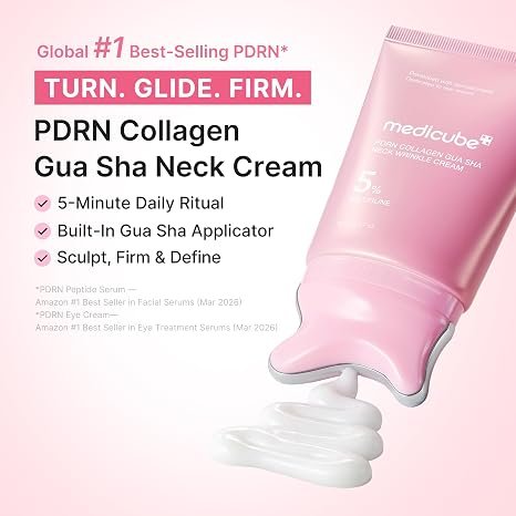 Medicube PDRN Collagen Gua Sha Neck Wrinkle Cream-90g - Image 7