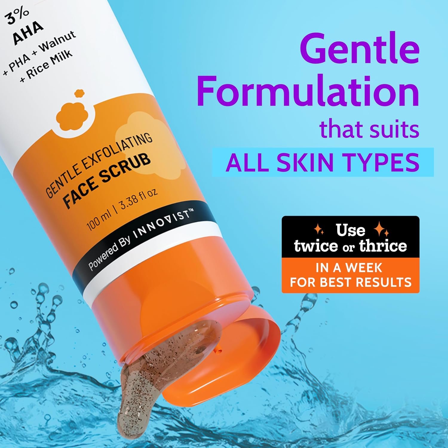 Chemist At Play Exfoliating Face Scrub-100ml - Image 3